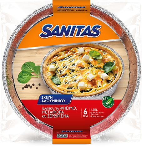 Round Aluminum Trays