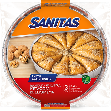 Round Aluminum Trays